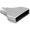 STAINLESS EXHAUST TIP CLAMP ON ROLLED EDGE FLAT - image 1