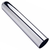 CHROME EXHAUST TIP WELD ON STRAIGHT CUT STRAIGHT - image 1
