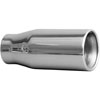STAINLESS EXHAUST TIP CLAMP ON ROLLED EDGE ROLLED EDGE - image 1