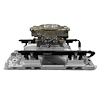 30-11-614 Ultra Port, 750 HP Chevy Big Block Oval Port EFI System, 4150 Flange Classic Gold Throttle Body,3-Bar TMAP - image 1
