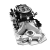 30-12-615 Ultra Port, 750 HP Chevy Small Block Port EFI System, 4150 Flange Classic Black Throttle Body, 3-Bar TMAP - image 1