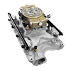 30-18-414 Ultra Port Offenhauser VPI Port EFI System, Ford 351W, 1000 HP, 4150 Flange, Classic Gold Finish Throttle Body - image 1