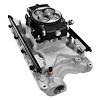 30-18-515 Ultra Port Offenhauser VPI Port EFI System, Ford 351W, 500 HP, 4150 Flange, Classic Black Finish Throttle Body - image 1