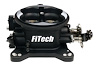 30032 Universal 4150 4BBL Throttle Body, Black, MAP SENSOR - image 1