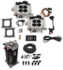 Go EFI 2x4 625 HP Dual Quad Throttle Body System Master Kit Includes: Fuel Command Center 2.0 - image 1