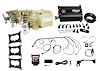 35610 Go EFI 3x2 Tri Power 600 HP Classic Gold EFI System With Force Fuel Delivery Master Kit