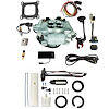 36106 Go EFI 4 600 HP Power Adder Bright Aluminum EFI System With Go Fuel 255 LPH In-Tank Master Kit - image 1
