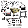 36271 Retro LS 650 HP Classic Gold EFI System With Go Fuel 340 LPH In-Tank & Go Fuel Tight Fit Regulator Master Kit - image 1