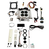36501 Go EFI 4 600 HP Bright Aluminum EFI System With Go Fuel In-Tank Regulated Pump 255 LPH Master Kit - image 1