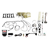 36536 Go EFI 3x2 Tri Power 600 HP Classic Gold EFI System With Go Fuel In-Tank Regulated Pump 255 LPH Master Kit - image 1