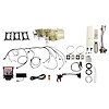 36537 Go EFI 3x2 Tri Power 600 HP Classic Gold EFI System With Go Fuel In-Tank Regulated Pump 340 LPH Master Kit - image 1