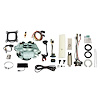36606 Go EFI 4 600 HP Power Adder Bright Aluminum EFI System With Go Fuel In-Tank Regulated Pump 340 LPH Master Kit - image 1