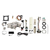 36661 Go EFI 2x4 625 HP Bright Aluminum EFI System With Go Fuel In-Tank Regulated Pump 340 LPH Master Kit - image 1