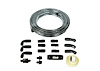51002 20 ft. Stainless Steel Hose Kit [-6 AN, Black] - image 1
