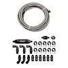 51007 PTFE, Stainless Steel Hose Kit, Natural, 40ft w/ 10 Micron Filter and Check Valve - image 1