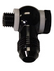 62018 Feed Line Banjo Bolt Fitting for Throttle Bodies w/Drop Style Air Cleaner (-6 AN) - image 1
