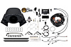 73176DBWSB Ultimate Rebel EFI System w/ Short Intake Manifold for GM LS3, Drive-By-Wire, 102 mm Throttle Body, 1,000 HP [Black] - image 1