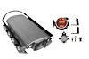 73190 Ultimate Rebel Short Loaded Intake Manifold for GM LS3, Cable Driven, 102 mm Throttle Body, 1,000 HP [Satin] - image 1