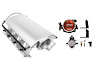 73249 Ultimate Rebel Tall Loaded Intake Manifold for GM LS3, Cable Driven, 102 mm Throttle Body, 750 HP [Satin] - image 1