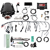 76101 Ultimate LS 500 HP EFI System With Short Cathedral Intake, In Tank 440 LPH Pump Module & Go Fuel Regulator Master Kit - image 1
