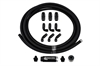 Stainless Steel Braided Hose Kit Black 20 ft. -6 AN - image 1