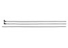 90020 Go Spark Ceramic Spark Plug Wire Kit, 8 mm Premade, Big Block Chevy, Over Valve Cover, HEI Dist End 90/45 - image 3