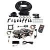 Go EFI 2x4 625 HP Dual Quad Throttle Body Fuel Injection Master Kit [With Inline Fuel Pump & CDI Box] Matte Black Aluminum - image 1