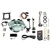 96206 Go EFI 4 600 HP Power Adder Bright Aluminum EFI System With Go Fuel 340 LPH In-Tank & Go Spark CDI Box Master Kit - image 1