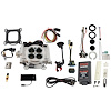96501 Go EFI 4 600 HP Bright Aluminum EFI System With Go Fuel In-Tank Regulated Pump 255 LPH & Go Spark CDI Box Master Kit - image 1