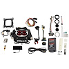 96504 Go EFI 4 600 HP Power Adder Matte Black EFI System Master Kit - image 1