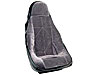 JAZ GREY CLOTH COVER HIGHBACK - image 1