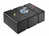 Circle Track Fuel Cell 12-Gallon Black with Foam - image 1