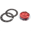 Plastic Bail Handle Fuel Cell Cap Assembly Red 12-Bolt - image 1