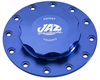 Blue 12-Bolt Billet Fuel Cell Cap Assembly - image 1