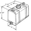 Overflow Catch Tank 2-Quart Black - image 2