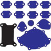 Engine Block Off Kit Small Block Ford 2300 Holley Carburetor - image 1