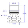 JGS400R 40mm Wastegate Assembly V-Band Actuator Retainer - image 2