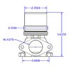 JGS400R 40mm Wastegate Assembly V-Band Actuator Retainer - image 2