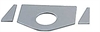 Master Cylinder Bracket w/Gussets & 1.688" Hole - image 1