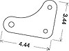 Shock Brackets - Flat - image 1