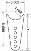 Housing Mount Plates w/.500" holes - image 1