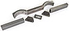 Semi welded universal transmission crossmember Out Rigger Length: 10.5" Each - image 2