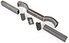 Semi welded universal transmission crossmember Out Rigger Length: 10.5" Each - image 3