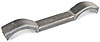 Semi welded universal transmission crossmember Out Rigger Length: 10.5" Each - image 4