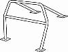 Roll Bar Strut Kit for 1982-1993 Chevy S-10, S-15  [4-Point] - image 1