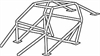 Roll Cage Kit for 1987-1996 Chevy Beretta - image 1
