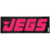 JEGS Pink Large Racing Decal [19 in. x 5 9/16 in.] - image 1