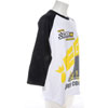 Cody Coughlin CRA Champion T-Shirt White with Black 3/4 Sleeves - image 2
