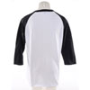 Cody Coughlin CRA Champion T-Shirt White with Black 3/4 Sleeves - image 4