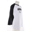Cody Coughlin #55 T-Shirt White, Black 3/4 Sleeves & Embroidered Signature - image 2